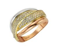 Fascination by Ellen K. Ring »375/- Gelbgold Zirkonia«
