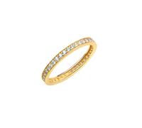 Fascination By Ellen K. Ring 375/- Gold Zirkonia Weiß Glänzend (Größe: 062 (19,7))