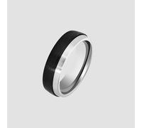 Fingerring ADELIA´S "Herren Ring aus Edelstahl" Gr. 60, weiß, Fingerringe, Herren, 60, Edelstahl, Fingerring (52405919-60) weiß