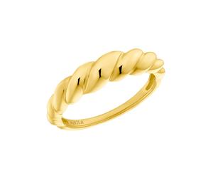 Fingerring AMOR "2035615/-16/-17/-19/-20/-21" Gr. 56, gold (goldfarben), Fingerringe, Damen, 56, Silber 925 (Sterlingsilber), 1,5mm, Fingerring (49295050-56) goldfarben