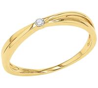 amor - Ring für Damen, Gold 375, Zirkonia synth. Ringe