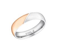 Amor Ring für Damen und Herren, Unisex, Edelstahl, mehrfarbig Beige