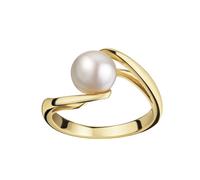 Fingerring CELESTA Gr. 60, gelb, Fingerringe, Damen, 060 (19,1), Silber 925 (Sterlingsilber), Fingerring (52471838-60) gelb