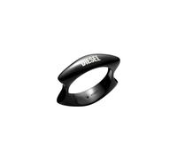 Fingerring DIESEL "Schmuck Geschenk Edelstahl METAMORPH" Gr. 19, schwarz, Fingerringe, Herren, 19, Edelstahl, 7,5mm, Fingerring (34744863-19) schwarz