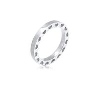 ELLI Damen Ring Herz, Cut-Out silber, Größe 58, 4541233 Silber 58