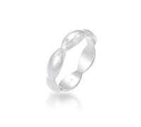Fingerring ELLI "Oval Unendlich Trend 925 Silber" Gr. 56, silber, Fingerringe, Damen, 56mm, ohne Stein, Silber 925 (Sterlingsilber), Fingerring (42763954-56) silber