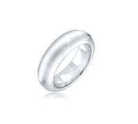Fingerring ELLI PREMIUM "Bandring 925 Sterling Silber" Gr. 56, silber, Fingerringe, Damen, 56mm, ohne Stein, Silber 925 (Sterlingsilber), 6mm, Fingerring (18587138-56) silber