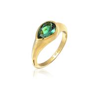 Elli PREMIUM - Siegelring Quartz 925 Silber Ringe 1 ct Damen