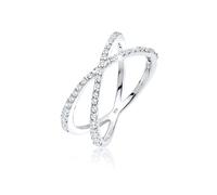 Elli Ring Damen silber, 56