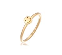 Elli - mit Smiling Face Rinky Ring 925 Silber Ringe Damen