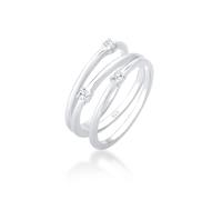 Elli Ring Damen silber, 56