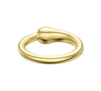 Fingerring EMPORIO ARMANI Gr. 19, gelbgoldfarben, Fingerringe, Damen, 19, Metall, Fingerring (41755518-19) gelbgoldfarben