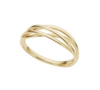 Fingerring FIRETTI "Schmuck Geschenk Gold 333 Damenring Goldring" Gr. 19, gold (gelbgoldfarben), Fingerringe, Damen, 19, Gelbgold 333, 2mm, Fingerring (61894437-19) gelbgoldfarben