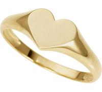 Fingerring FIRETTI "Schmuck Geschenk Gold 333 Damenring Goldring Herz" Gr. 19, gold (gelbgoldfarben), Fingerringe, Damen, 19, Gelbgold 333, 2mm, Fingerring (57858900-19) gelbgoldfarben