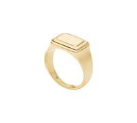 Fingerring FOSSIL "Schmuck Geschenk Edelstahl RAQUEL" Gr. 18, gelbgoldfarben, Fingerringe, Damen, 18, Edelstahl, 4mm, Fingerring (63608549-18) gelbgoldfarben