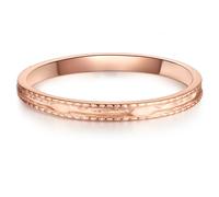 Ring Sterling Silber rosévergoldet 48