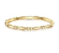 Glanzstücke München - Ring Sterling Silber in Gelbgold Ringe Damen