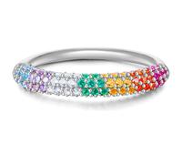 Fingerring GLANZSTÜCKE MÜNCHEN "GSM973" Gr. 58, silber, Fingerringe, Damen, 58, Silber 925 (Sterlingsilber), 3,3mm, Fingerring, aus Sterling Silber (28638621-58) silber