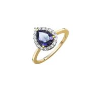 Fascination by Ellen K. Ring »585/- Gelbgold Ioltith Weißtopas«