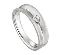 Fingerring JOBO "Ring Platinring" Gr. 60, platin 950, Fingerringe, Damen, 60, SI = kleine Einschlüsse, Diamanten Platin 950, Diamanten, Platin 950, Fingerring, 950 Platin mit Diamant Brillant (9354151