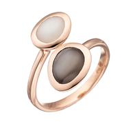 Fingerring JOBO "Ring Roségoldring" Gr. 52, roségold 585, Fingerringe, Damen, 52, Roségold 585, Fingerring, 585 Roségold mit Mondstein (12477502-52) roségold 585