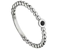 Fingerring JOBO "Ring Weißgoldring Saphirring" Gr. 60, weißgold 333, Fingerringe, Damen, 60, Weißgold 333, Fingerring, 333 Weißgold mit Saphir (59289907-60) weißgold 333