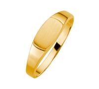 Fingerring LADY Gr. 19, gold (gelbgold 375), Fingerringe, Damen, 19, Metall, Fingerring (21983003-19) gelbgold 375