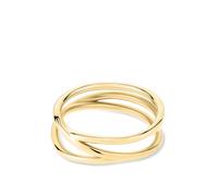 Liebeskind Berlin Ring LJ-1625-R-54 aus Edelstahl in IP Gold