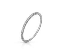 Orolino Ring 585/- Gold Brillant Weiß Glänzend 0,02Ct. (Größe: 054 (17,2))