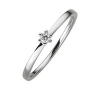 Orolino Ring 750/- Gold Brillant weiß 0,05ct. 054 (17,2) Damen
