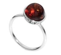 Fingerring OSTSEE-SCHMUCK "Ostsee-Schmuck Ring Kugel 10 mm-Sarah Vicenca" Gr. 56, silber, Fingerringe, Damen, 56 (17,8), Silber 925 (Sterlingsilber), Fingerring (39465905-56) silber