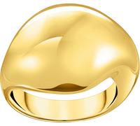 Fingerring THOMAS SABO "Bold Elegance organische Tropfenform" Gr. 54, gold (gelbgoldfarben), Fingerringe, Damen, 54, Silber 925 (recycelt), 16mm, Fingerring (66162151-54)