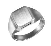 Fingerring VIVANCE "925Rhodiniert" Gr. 20, weiß, Fingerringe, Damen, 020 (63,7), Silber 925 (Sterlingsilber), Fingerring (32043032-20)