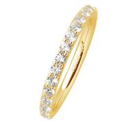 Xenox Sterling Silber RING XS7357G/54 - KRAPPE GOLD - Gelbgold verg. - Gr. 54