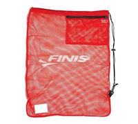 Finis Unisex-Adult Mesh Gear Bag Back Pack, Red, Pro