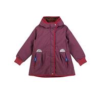 Finkid Aina Ice Mädchen 2 in 1 Outdoor Doppeljacke mit herausnehmbarem Steppfutter und reflektierendem Animal Print