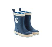 Finkid I Kinder Gummistiefel | Naturkautschuk | Regenstiefel | Reflektoren | Größen 23–35 25/gelb 25