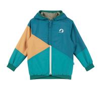 Wendbare Kinder Regenjacke MUUTUVA finkid salbeigrün Gr. 98/104