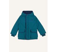 finkid - Winterparka TALVI SPORT mit Schneefang in deep teal/navy Gr.92/98