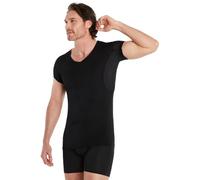 FINN Anti-Schweiß Shirt Herren mit extra kurzen Ärmeln | Perfekt unter Kurzarm-Hemden und Polo-Shirts - Unterhemd mit Achselpads gegen Schweißflecken und Schweißgeruch