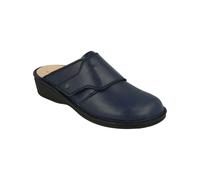 Finn Comfort 2526 Aussee Nappa Damen Clog Arbeit / FreizeitAusseeNappa Lederindarkblue