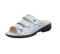 FINN COMFORT Kos stone/bianco Pebble/Nubuk 42 Grau Damen