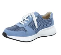 FinnComfort Leganes Blue/Sky (blau) - Schnürschuh mit loser Einlage - Damenschuhe Bequeme Schnürschuhe, Blau, leder/textil (nubuk/koza) für Damen, blau, Gr. 40 ½ EU / 7 UK