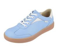 Finn Comfort, Damen - sportlicher Schnürschuh, Interlagos (Blue/Latte, EU Schuhgrößensystem, Erwachsene, Damen, Numerisch, M, 39.5)