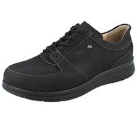 FINN COMFORT Royan Damen Schnürhalbschuhe schwarz Nubukleder 41 Schwarz Damen