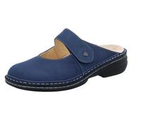 Damen Finn Comfort Pantoletten blau Stanford demin 37