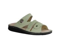 Finn Comfort Agueda Mint (Hellgrün) - Pantolette - Damenschuhe Pantolette/Zehentrenner, Grün, leder (feel), Gr. 41 EU
