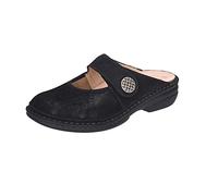 Finn Comfort Pantoletten Asinara Nubukleder Finn stretch Damen Schwarz Größe 42