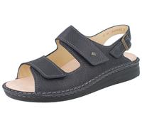 FINN Comfort Benin Herren Sandale blau navy genarbtes Glattleder