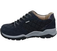 FINN COMFORT FINNCO Tessin Damen Wanderschuhe Halbschuhe blau Nubukleder Textil UK 5 Blau Damen